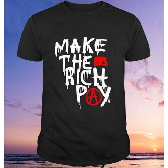 Hasan Piker Make The Rich Pay Shirt - Picture 1 of 4